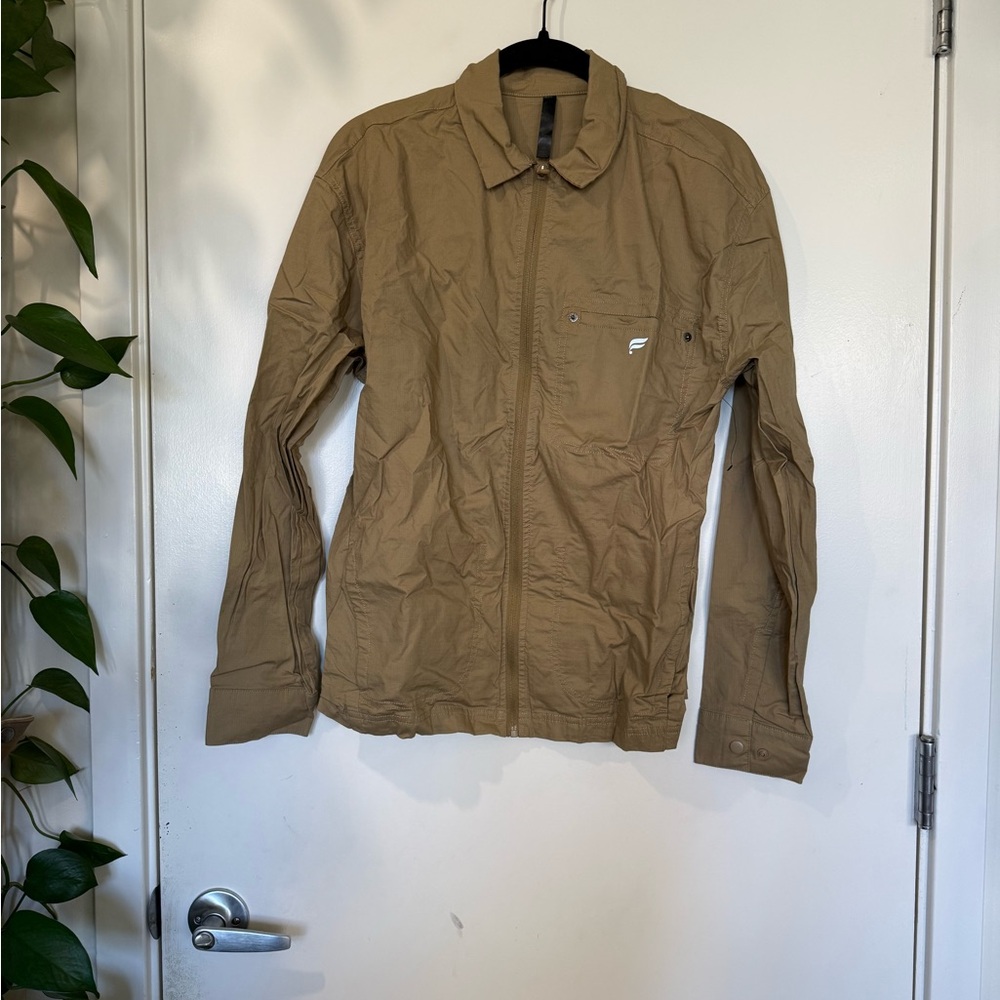 Fabletics Men's Lightweight Tan Jacket